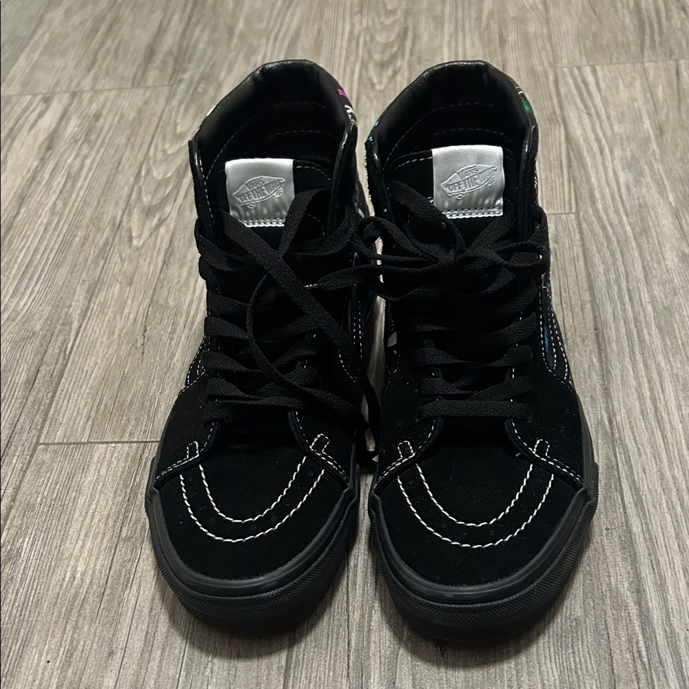 Vans High-Top Sneakers - Black with Disney Graphic